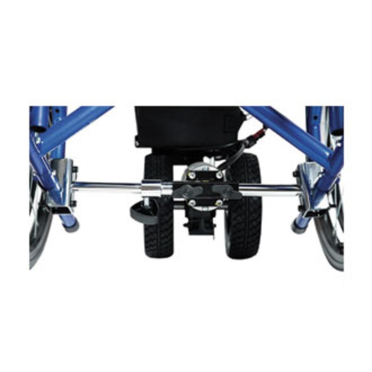 Pogon za invalidski voziček montaža