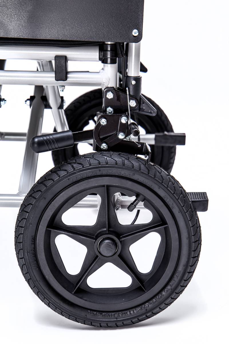 Invalidski voziček na ročni pogon LIGHTMAN Travel Transit zavore kolo