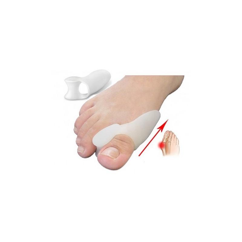 Med prstni pripomoček za korekcijo ukrivljenega nožnega palca