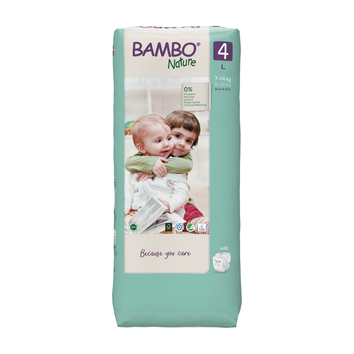 Planice za dojenčke BAMBO NATURE